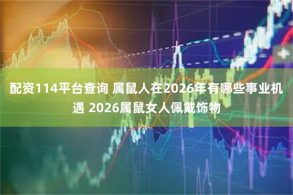 配资114平台查询 属鼠人在2026年有哪些事业机遇 2026属鼠女人佩戴饰物